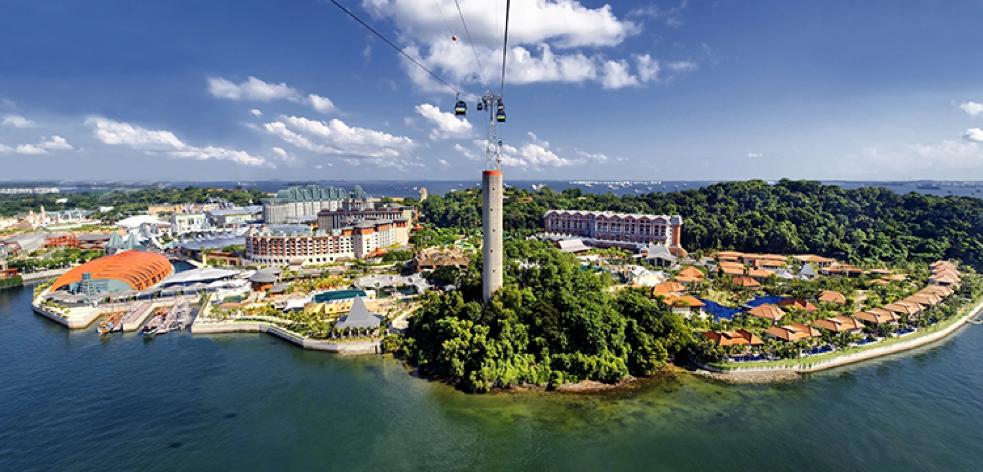 Singapore Arrival - Half Day City Tour - Sentosa Island - Garden by the Bay - Singapore Deaprture